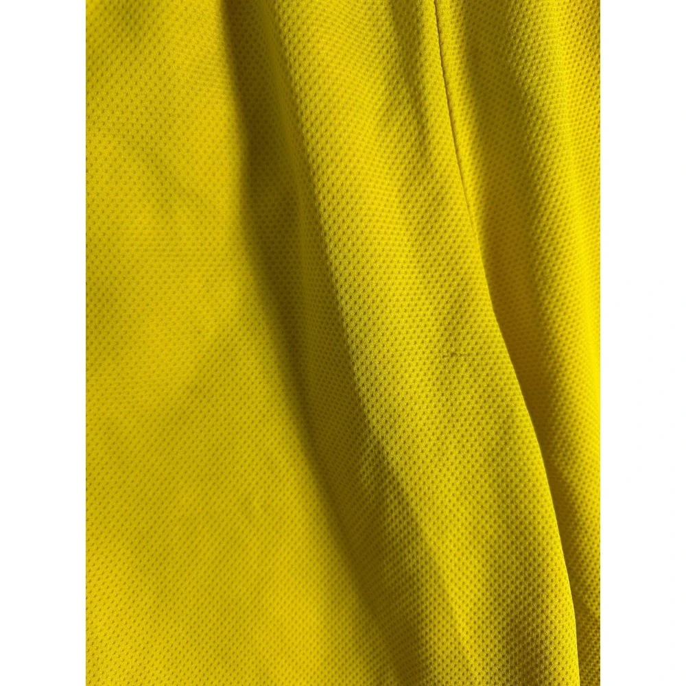 Jordan Men's Yellow Basketball Shorts Dri-FIT Athletic Gym Mesh Shorts Size L